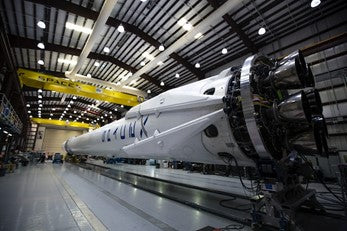 Fluoropolymers send us to space!
