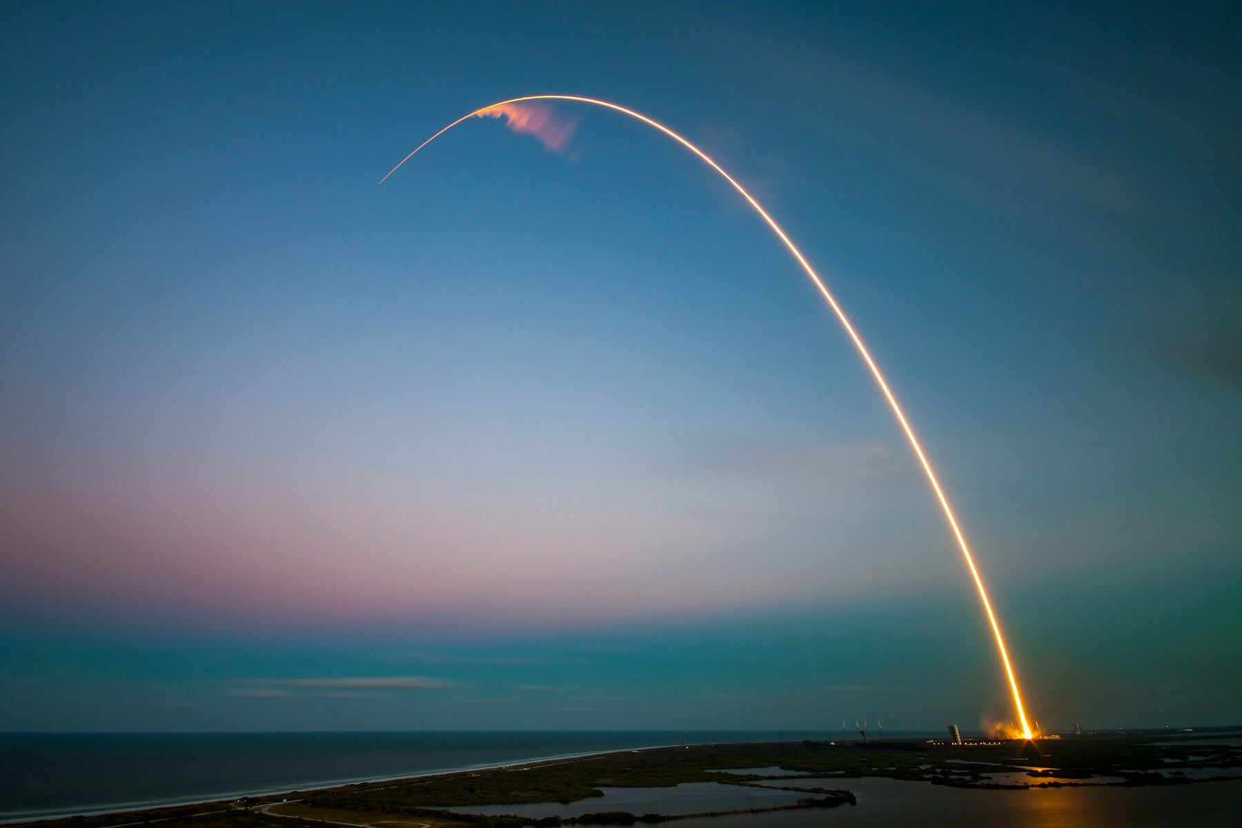 Fluoropolymers launch another one to the stars!