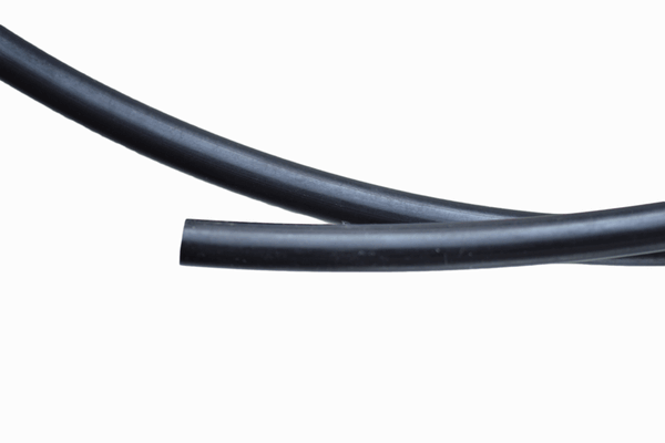 PFA Colored Tubing digital representation of tube - BLACK