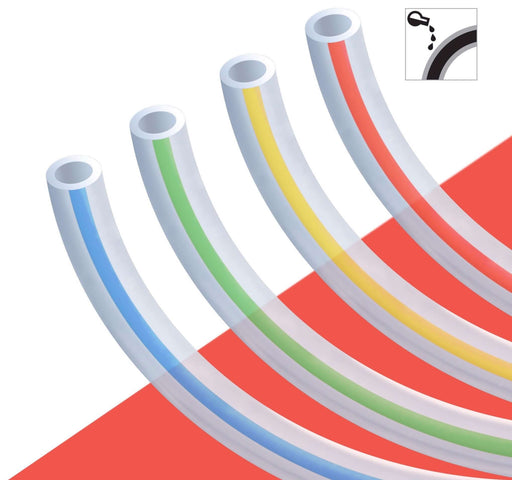 PTFE Striped Tubing digital representation of tubing structure and properties