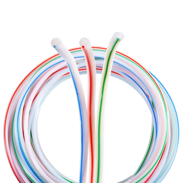 PTFE Striped Tubing hi-res photo of PTFE striped tubing